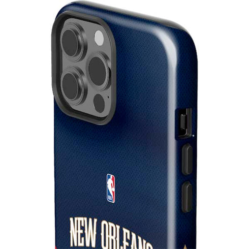 NBA New Orleans Pelicans Jersey iPhone 15 Pro Max Impact Case